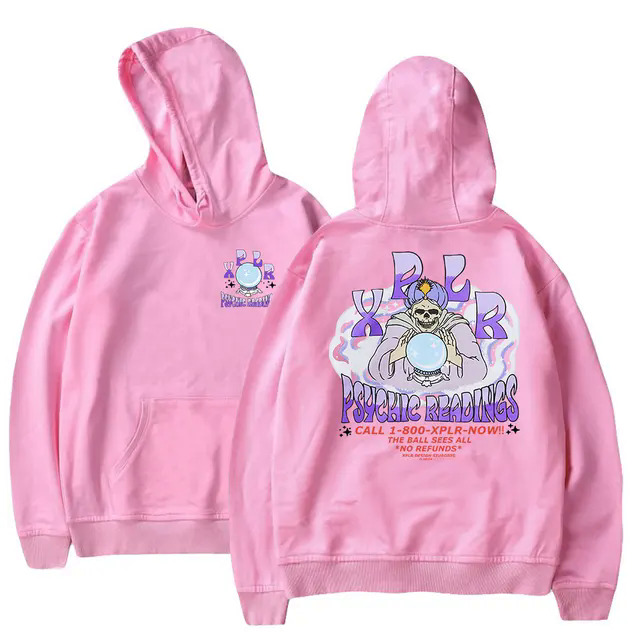 2023 XPLR Psychic Reading Hoodie Sam And Colby Merch Hoodies For Men/Women Street Style Fashion Sweatshirt Long Sleeve Hoodies. 