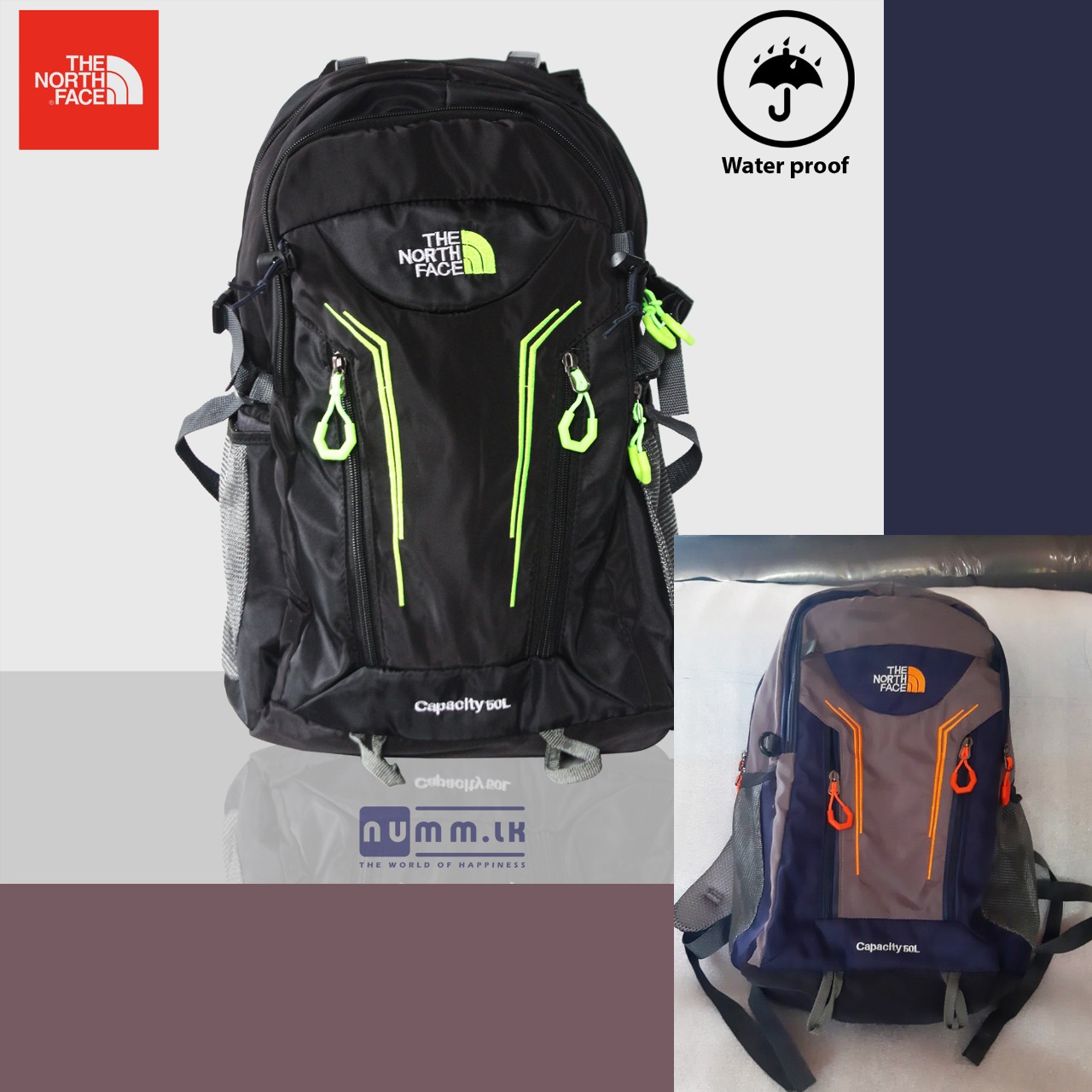 north face 50l backpack