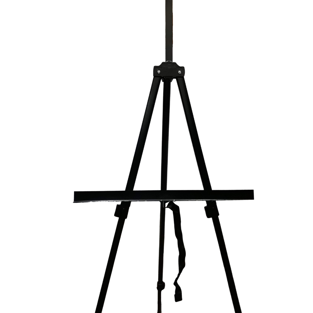 Light Weight Easel Portable Folding Iron Metal Painting Display Artist Telescopic Easel Tripod Stand. 