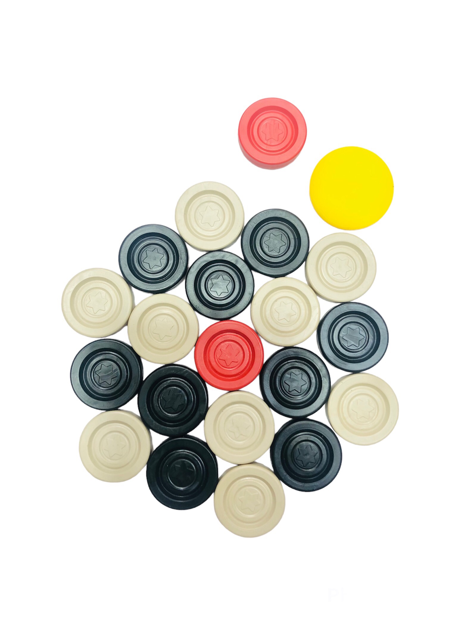FREE STRIKER Plastic Champion Carrom Coins Set Carom Coins Carom Board Carrom Board FREE Carrom Disk