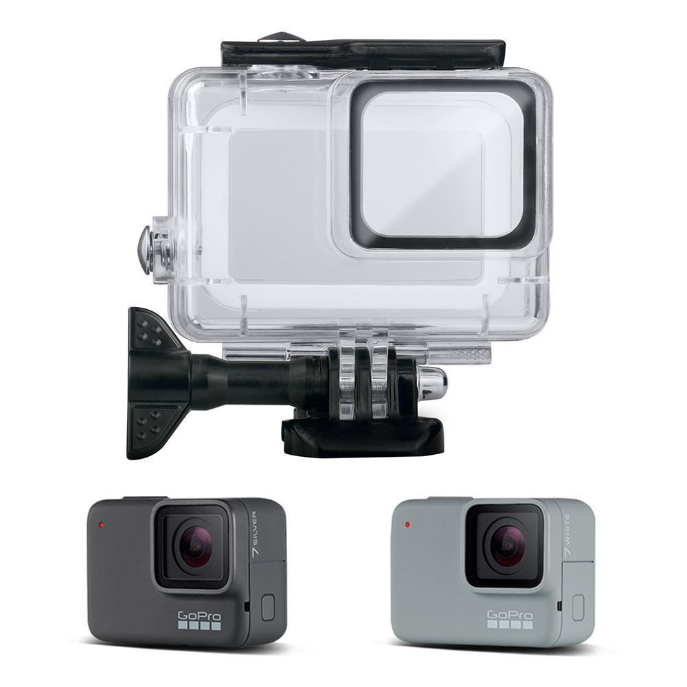 Housing Case for GoPro Hero 7 Waterproof Case Diving Protective Housing Shell 45m with Bracket Accessories for Action Camera. 
