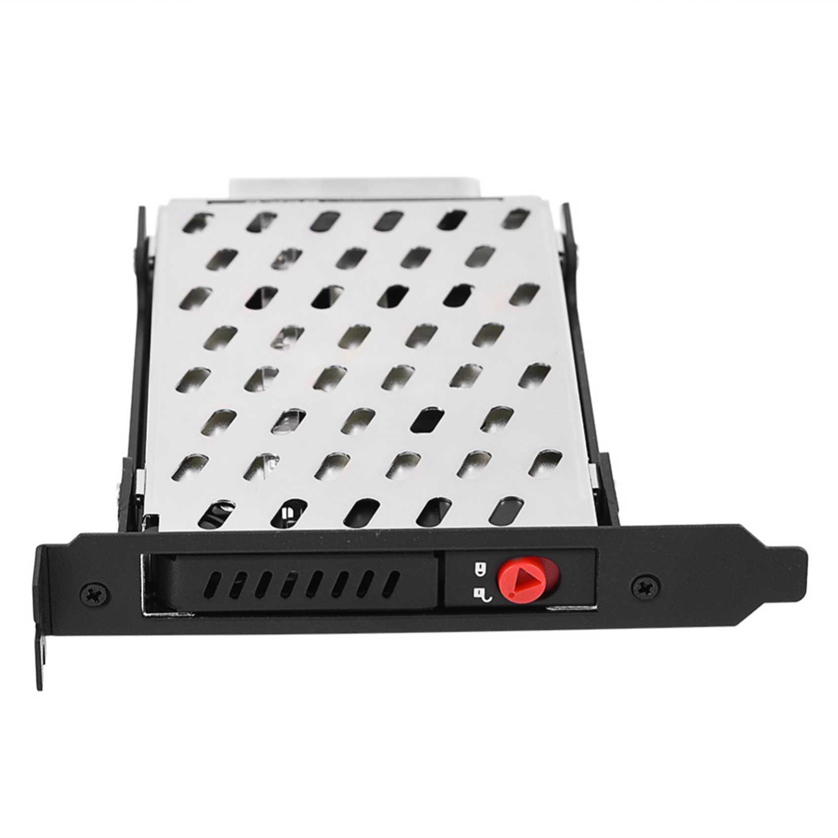 5X Pci Mobile Rack Enclosure Hard Disk Drive Case Box for 2.5 Inch Sata Hdd Adapter. 
