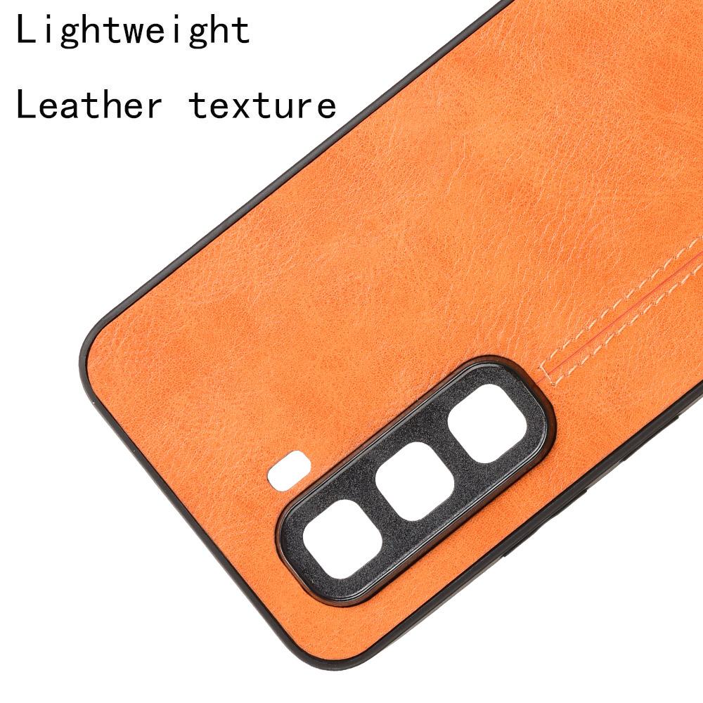 Cow Pattern Sewing Card Bag Phone Case For Infinix Hot 50 Pro+ 4G/Infinix Hot 50 Pro 4G. 
