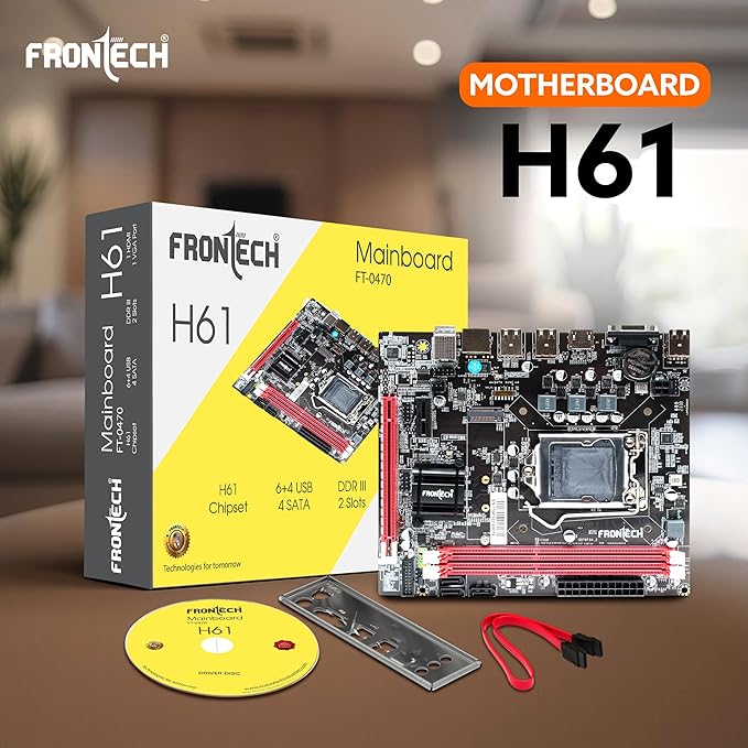 Ft 0487 Frontech Motherboard H61 Price Frontech Lga 1155