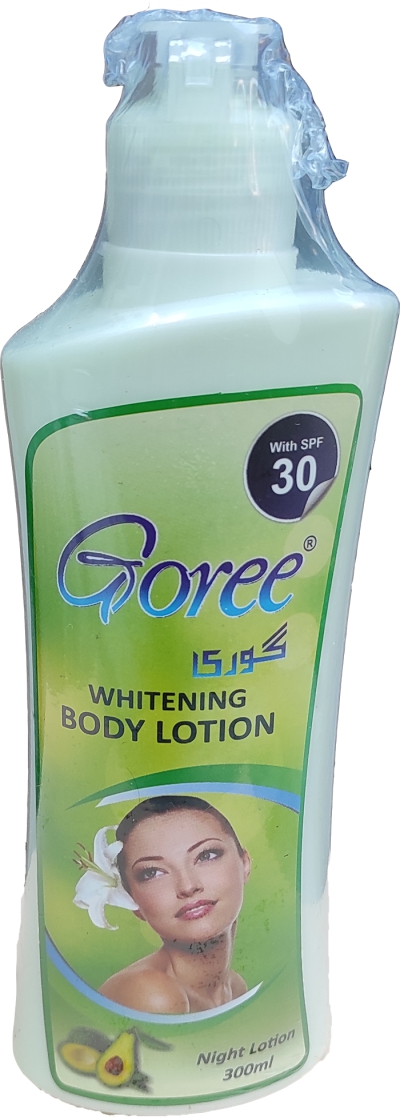 night whitening body lotion