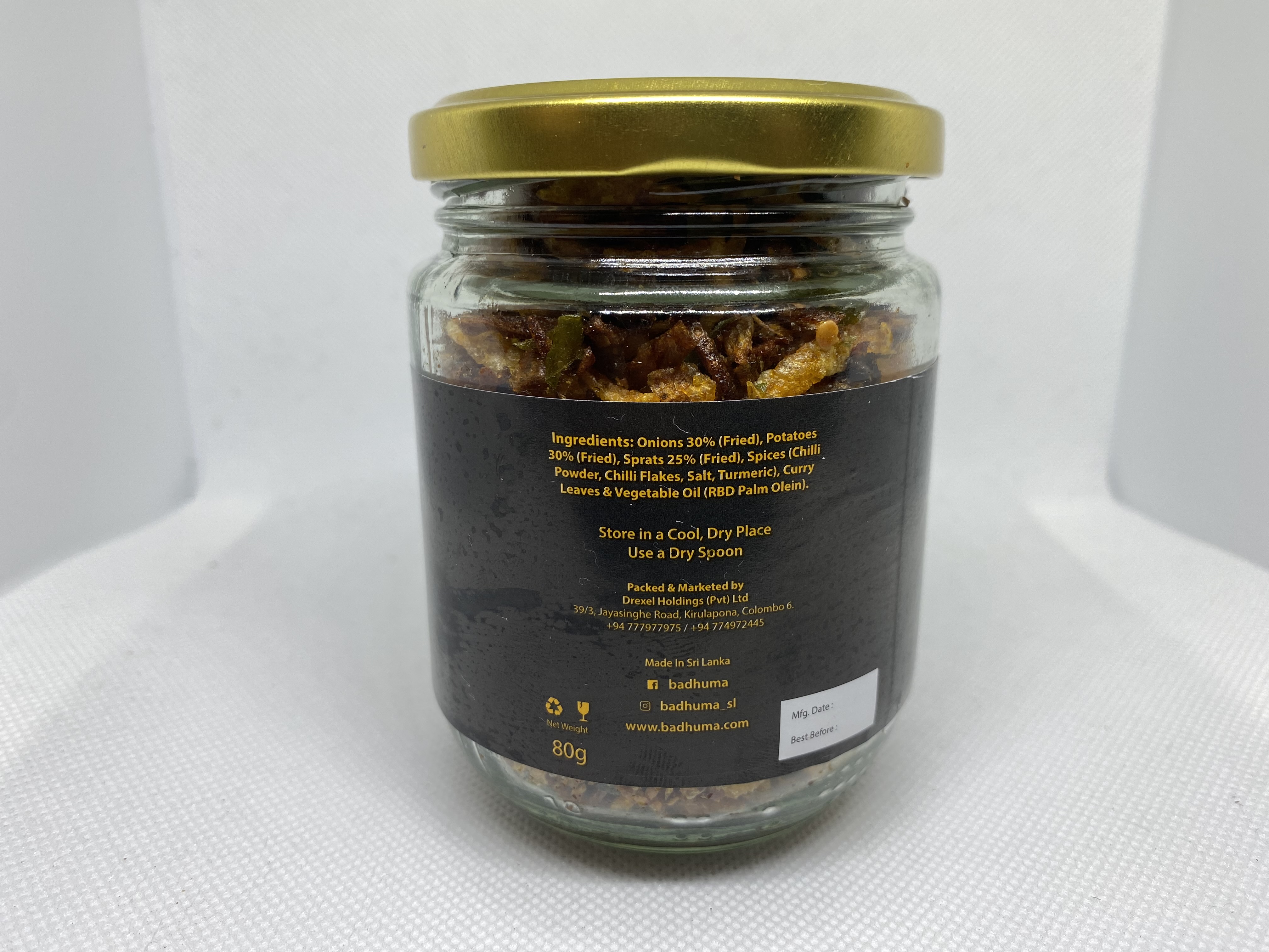 Badhuma Sprats Small 80g. 