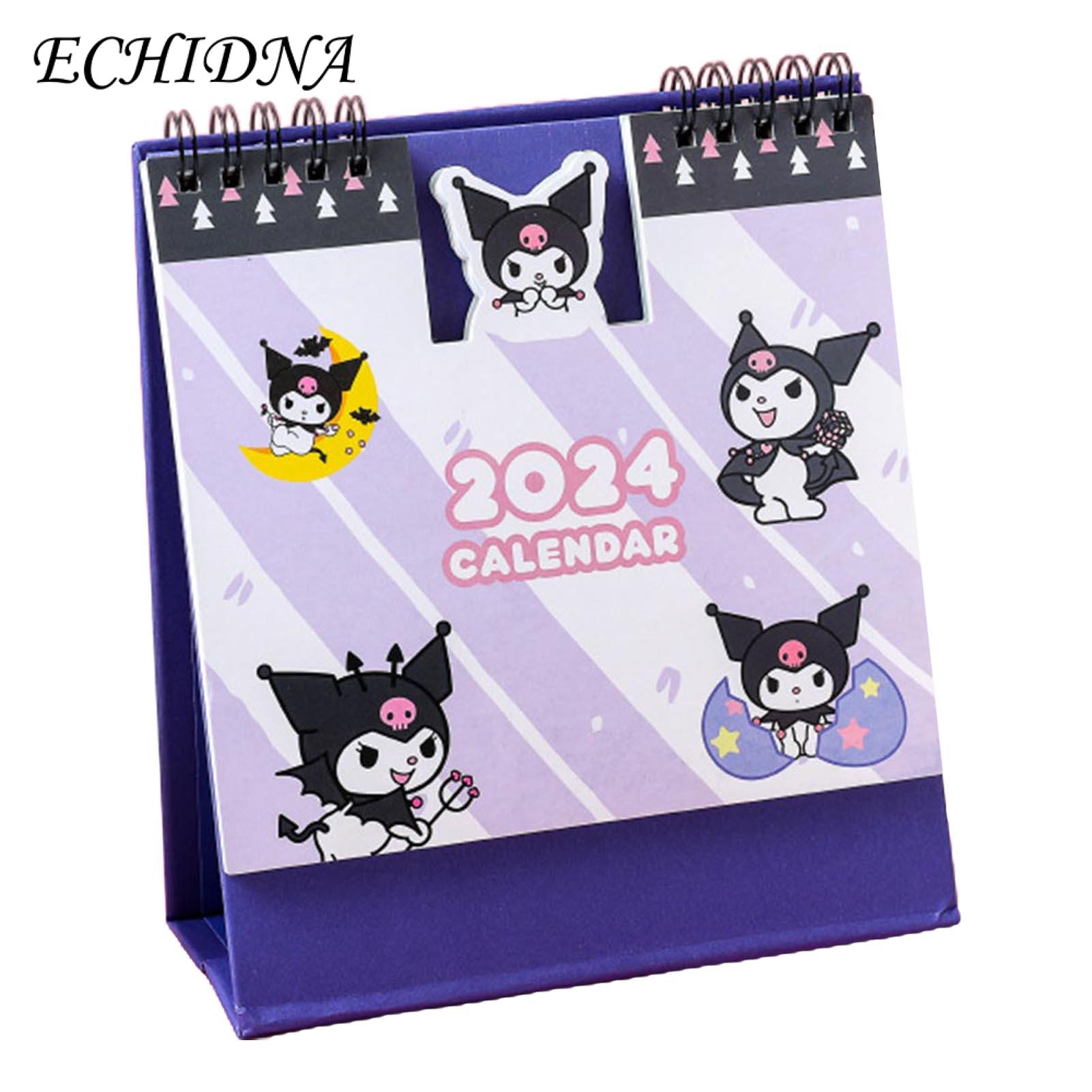 Desktop Calendar Adorable Cartoon Animal Desk Calendar 2023-2024 Monthly Planner for Southeast Asian Buyers 2024 Desk Calendar. 