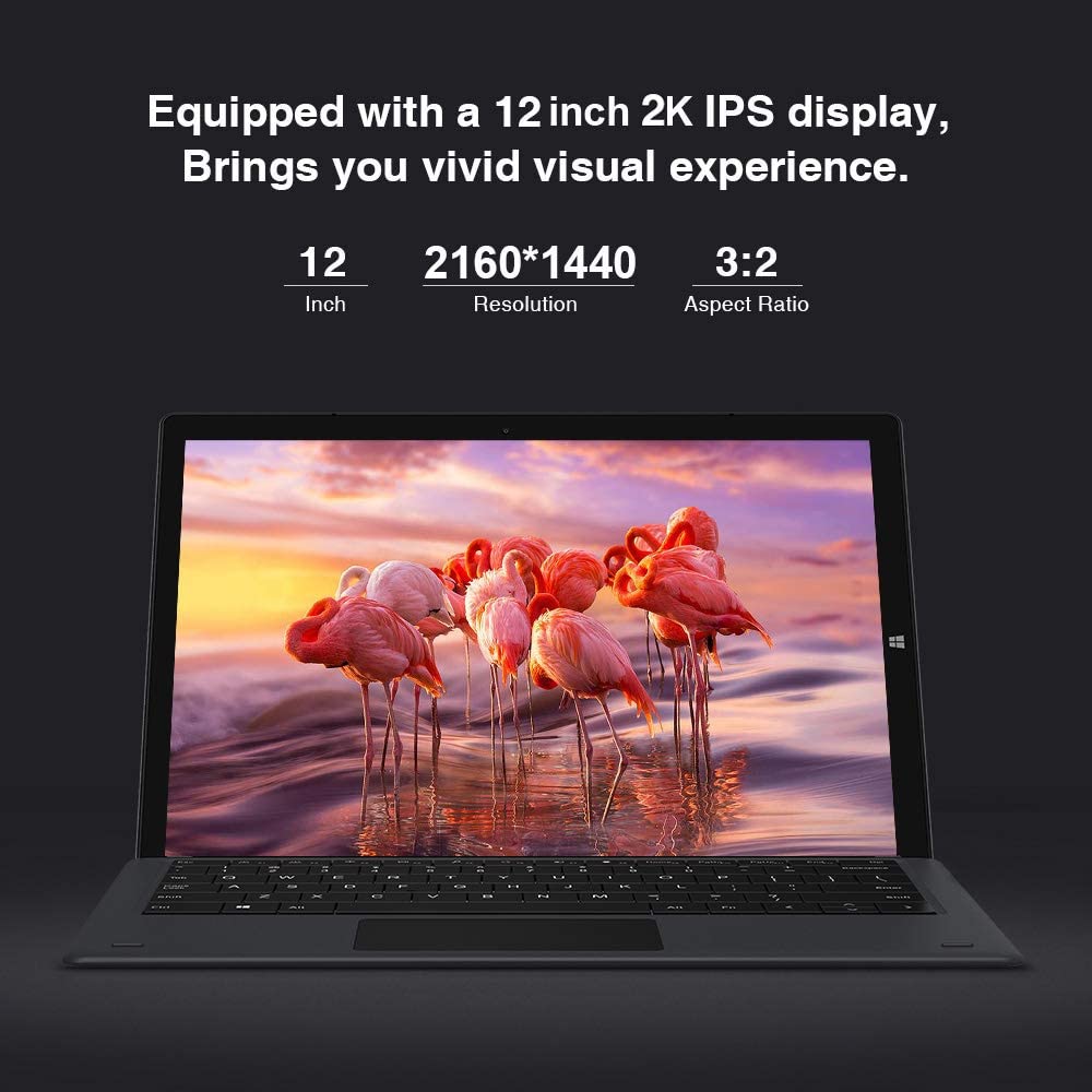 CHUWI UBook X Windows Tablet PC 2in1 12inch 2K display 8GB +256GB Intel N4120 2.6GHz Laptop. 