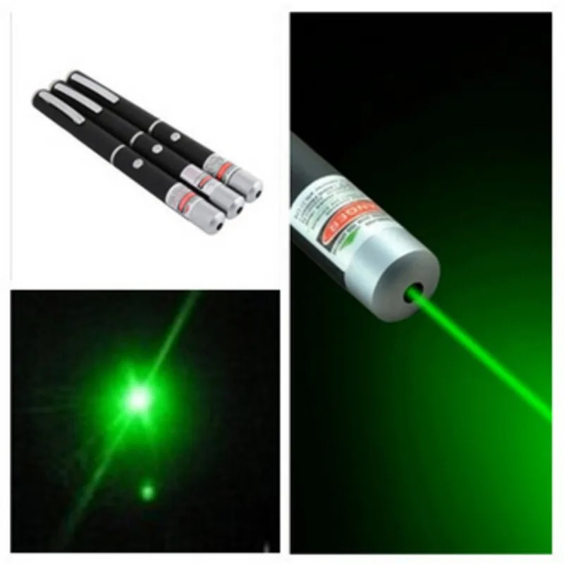 532nm Green laser indicator pen single point beam teaching whip sales ...