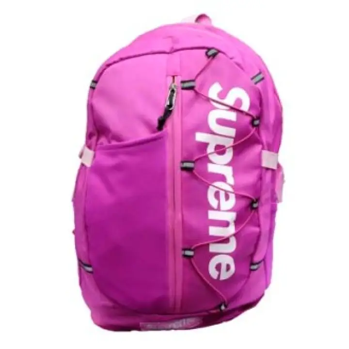 pink supreme bag