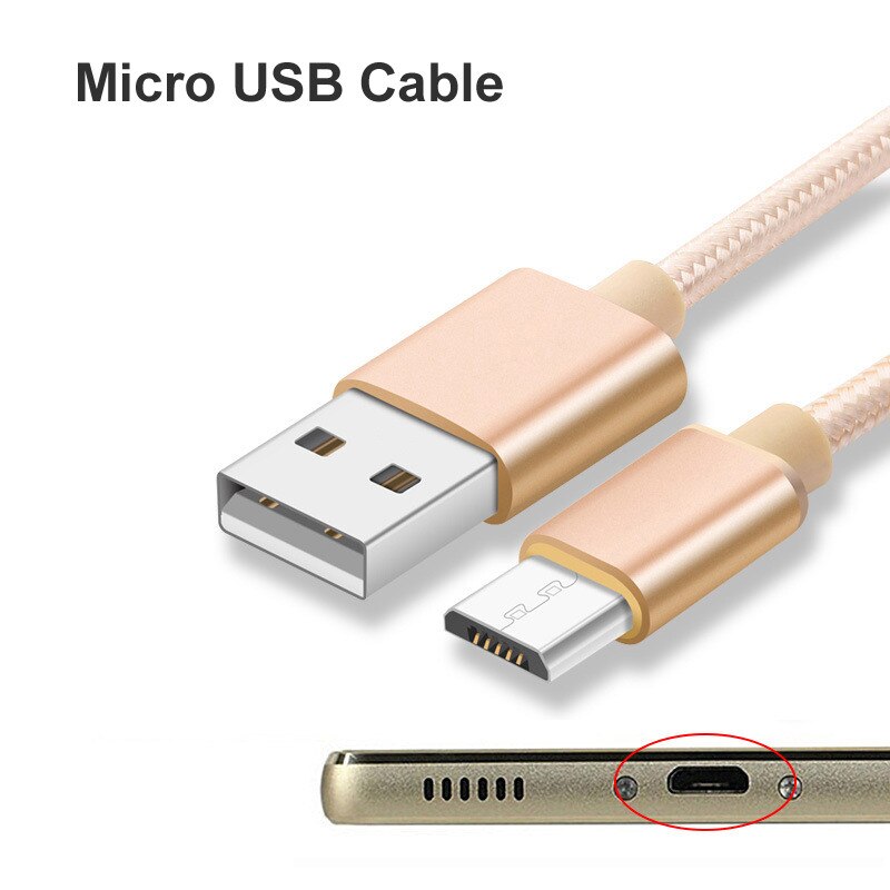 【TianYu Mall】Charger Adapter For Alcatel 1X Evolve LX IdeaXTRA Tetra 7 U3 2018 5V 1 3L 1C 3X 3 3V 3C Verso A3 Nylon Micro USB. 