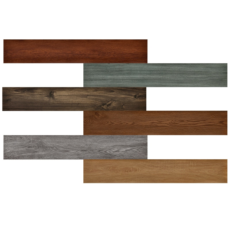 wall stickers Self-Adhesive Wood Grain Floor Wallpaper Waterproof Wall Sticker Bedroom Living Room T et Kitchen Home Decor Floor Sticker. 