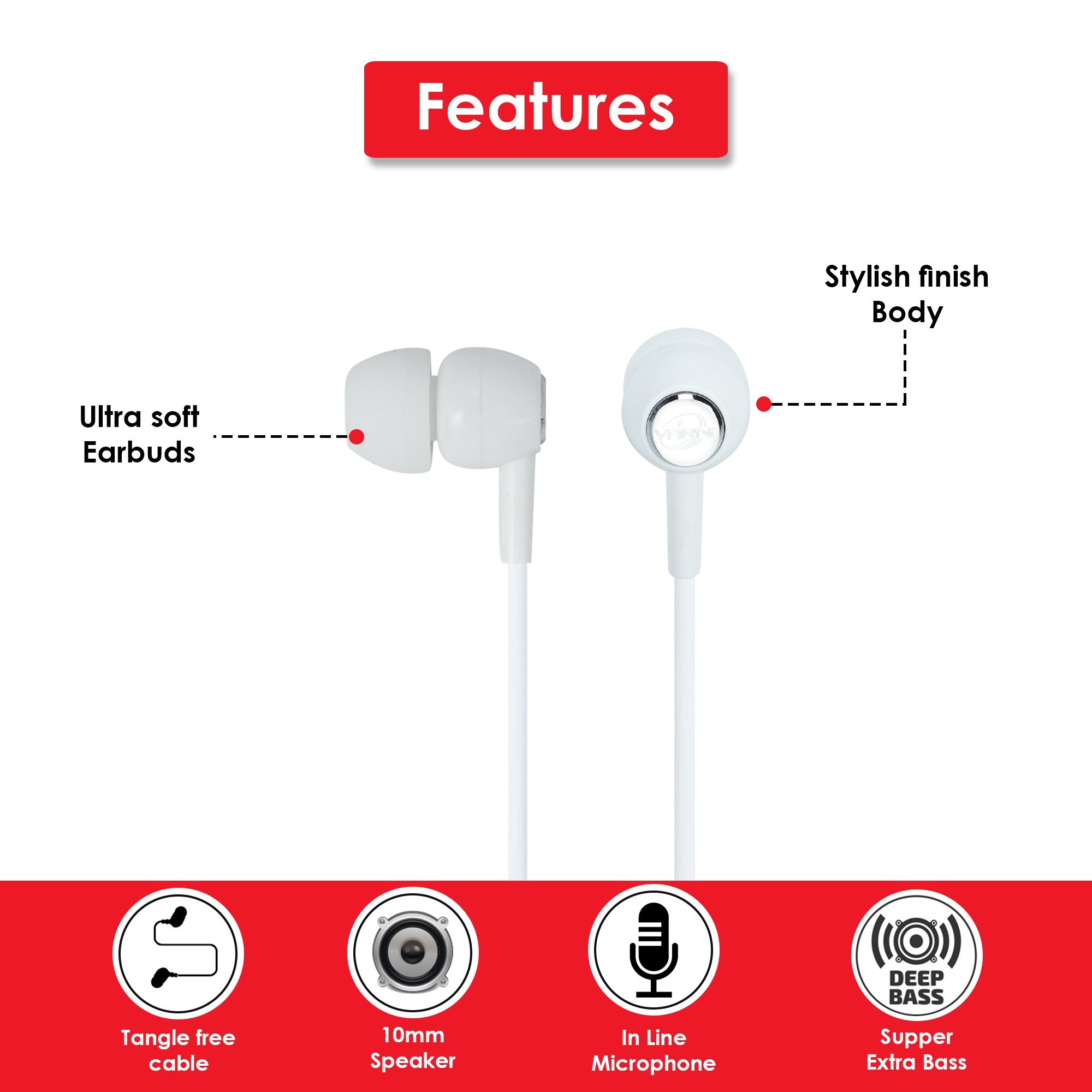 AKAI Wired Earphone J-11 - Joy with Warranty: Buy Online at Best Prices in  SriLanka | Daraz.lk