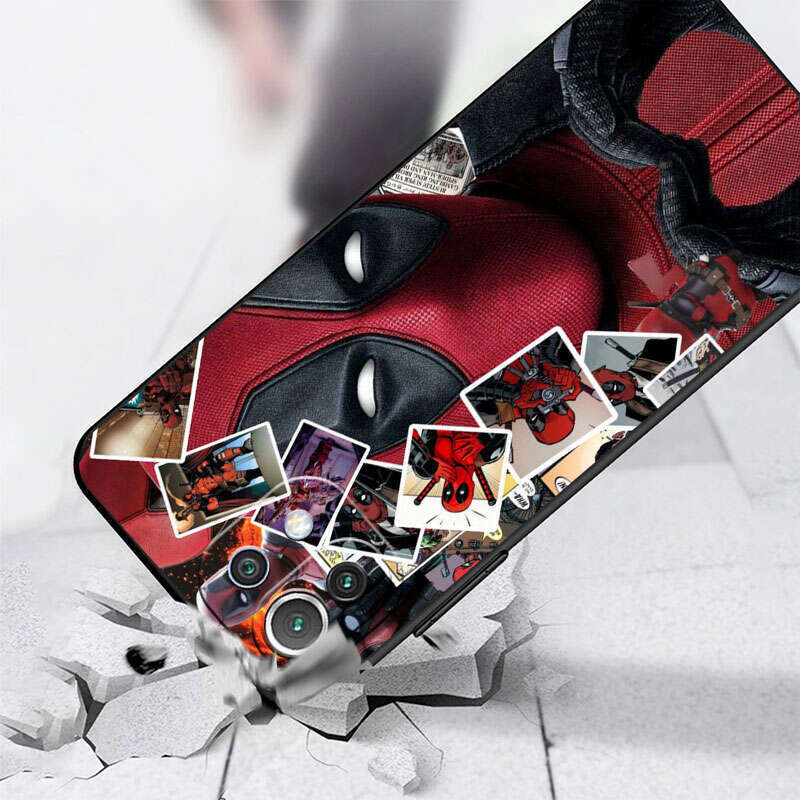 [Wsno] Xiaomi POCO X3 NFC Mi 11 Lite 11t 10t Pro 5G 12x4x5 Note 10 13 9t F1 M3 shell TPU telefon abdekung manga dead pool. 