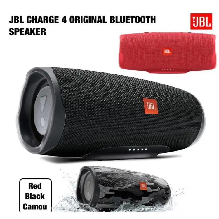 JBL CHARGE 4 BLACK - スピーカー・ウーファー