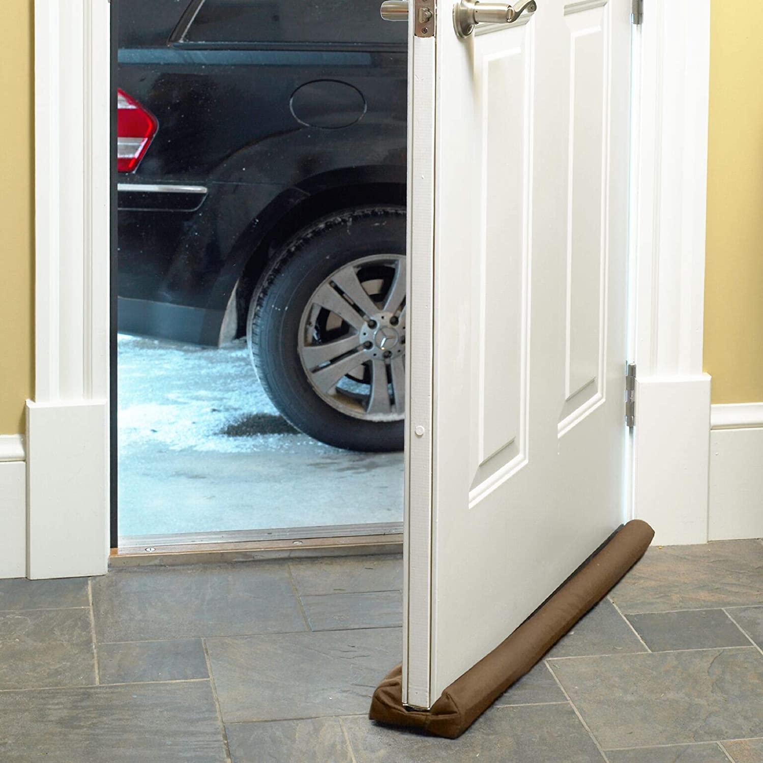 Twin Draft Guard  Energy Saving Under Door Draft Stopper, Set of 2,