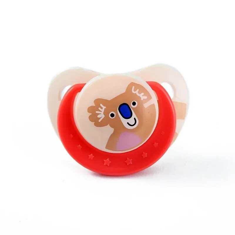 【HOT】 Silicone Baby Nipple BPA Free Infant Baby Animal Cartoon Pacifier Food Grade Dummies Newborn Soother For Baby Gift 2023 New. 
