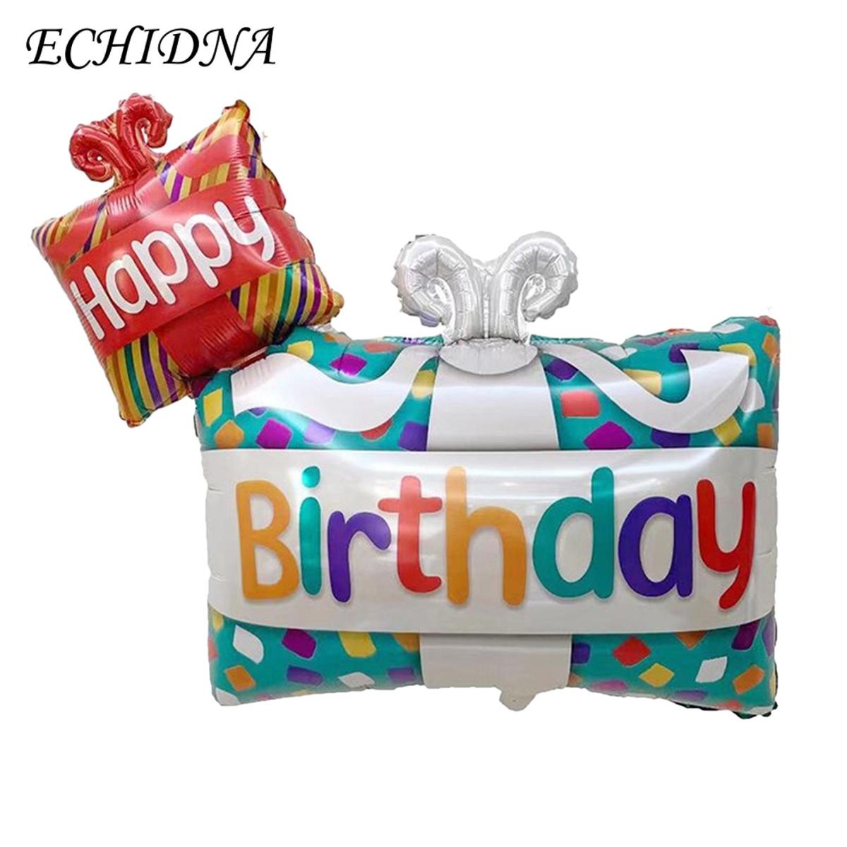 ECHIDNA Foil Candle Balloon Inflatable Toy Cartoon Candle Inflatable Foil Balloon