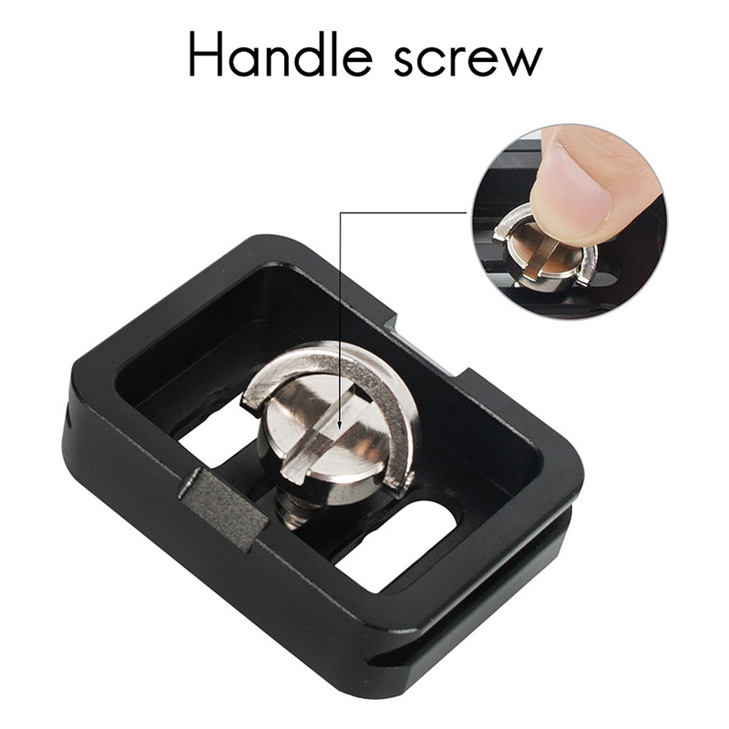 Quick Release Plate for Sirui Tripod with C-10,C-10X,E-10,E-20 Ball Heads and for 3T-35R/T005 Series Tripod Kits 2PCS. 
