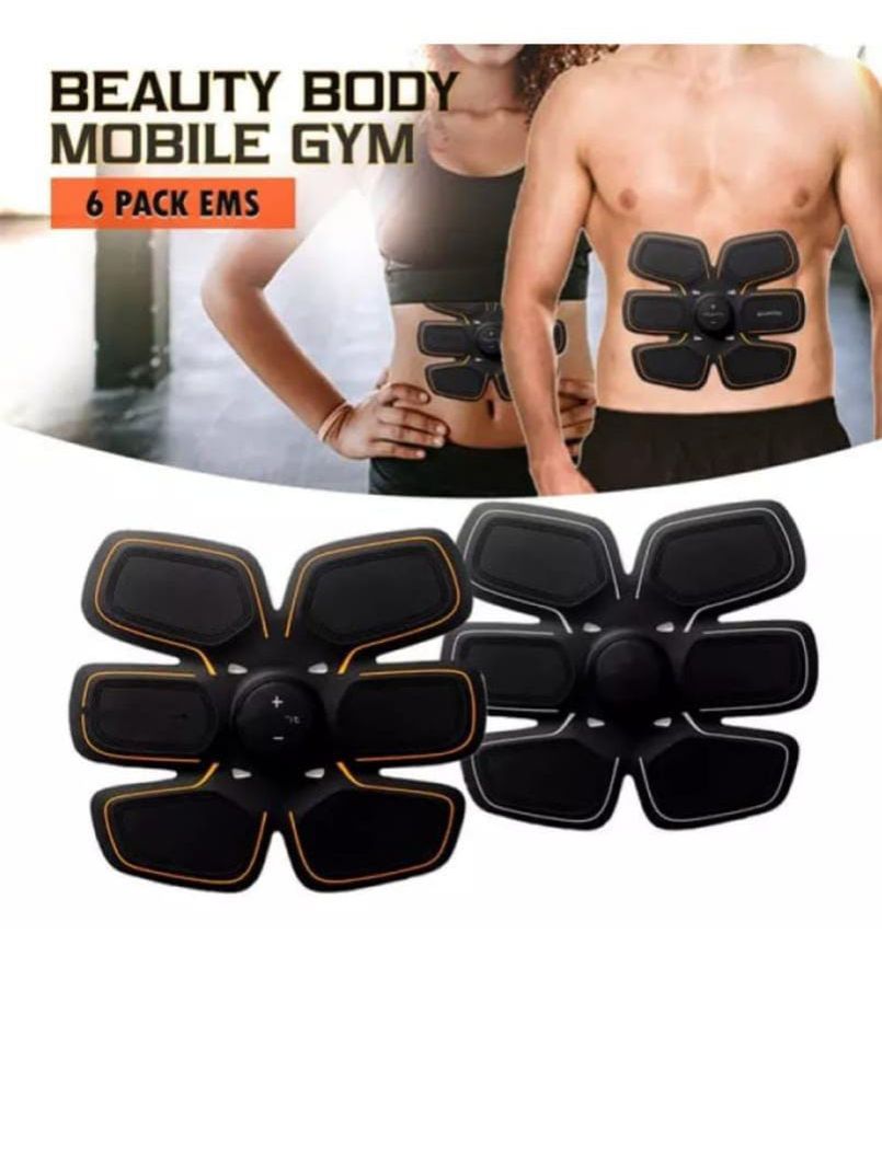 Six 6 Pack EMS with Arm Band ABS Fit Wireless Body Gym Workout