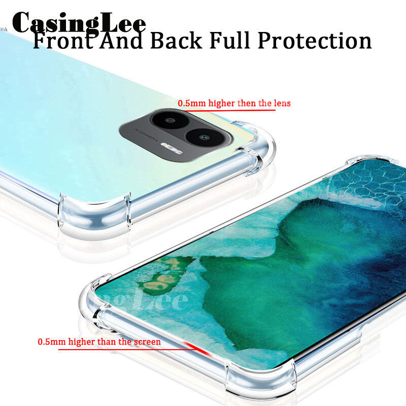 For Redmi A1 Case Soft Transparent Full Protection Clear Back Cover Casing Hp Xiaomi Mi A1 Phone Cases Cover. 