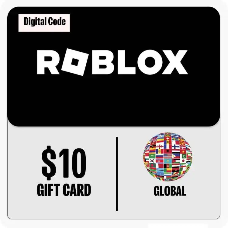 Roblox $10 Gift Card 800 Robux Digital Code