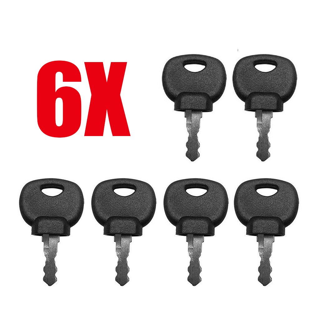 【black】 1 Piece 14607 Ignition Key Jcb Bomag Manitou Tractor SP Excavator Heavy Ignition Start Door Lock. 
