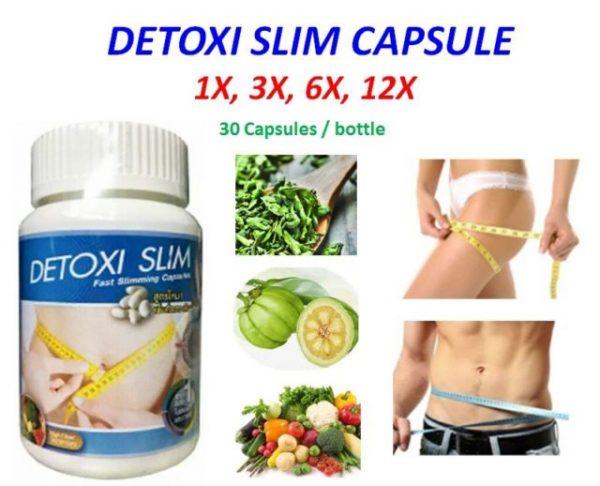 Natural Herbal Extract Detoxi Slim Fast slimming Capsules weight loss supplements/ Diet Fat Burner/Diet Detox. 
