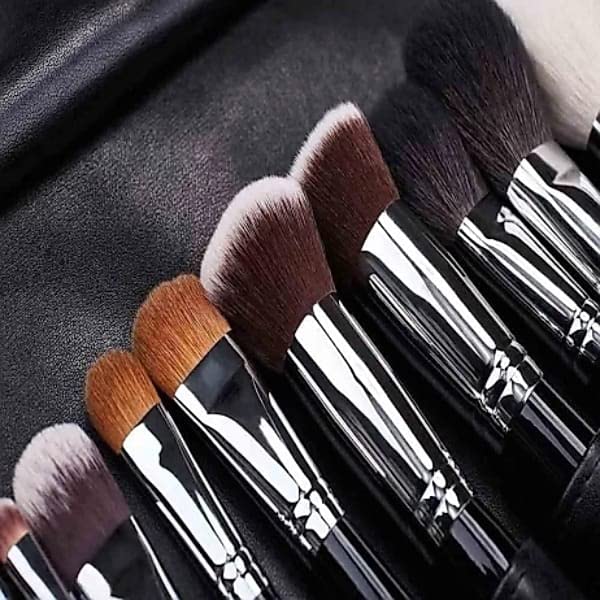MAC Professional Makeup Brush Set 12Pcs Gift Box Makeup Tool Cosmetic Makeup Brush Set. 