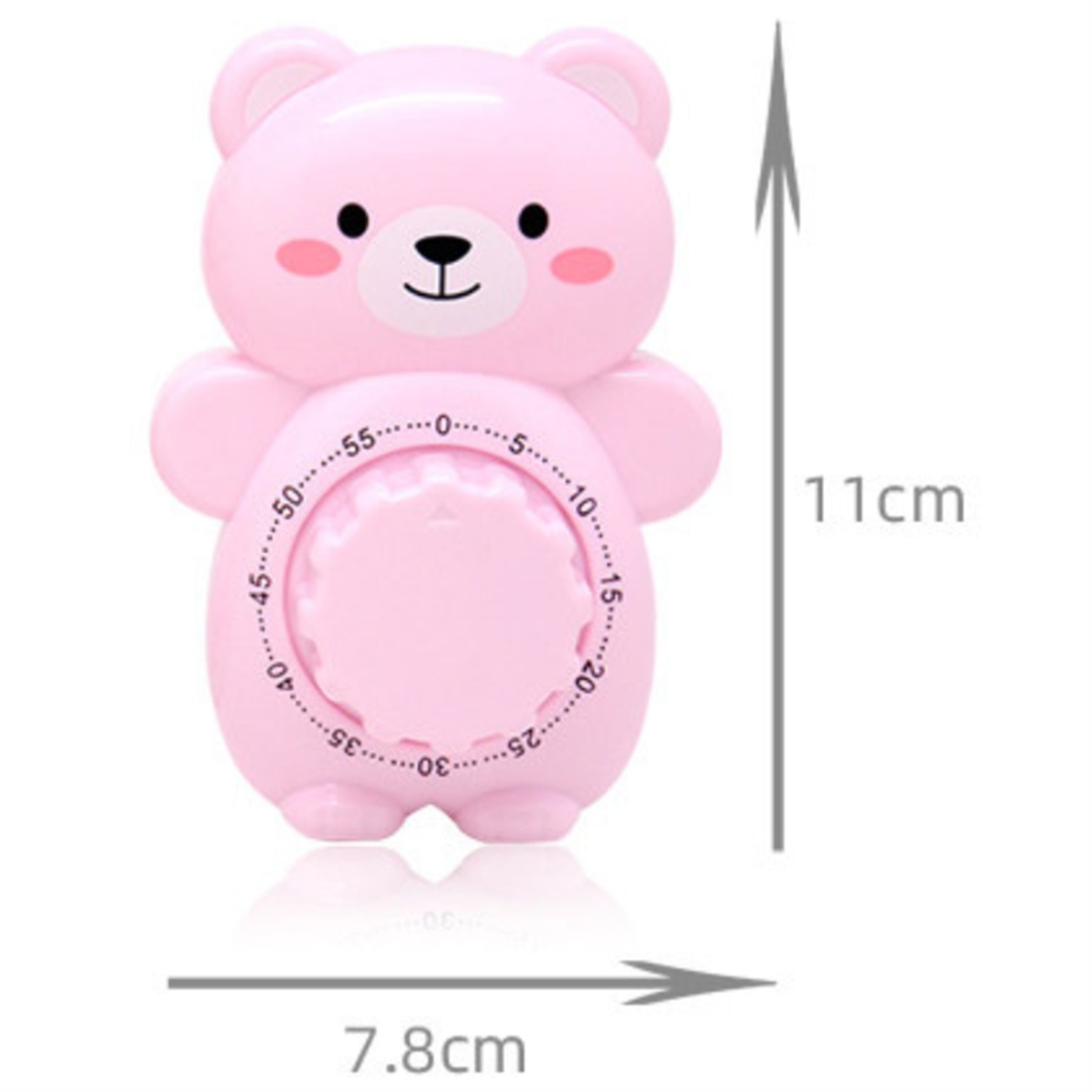 Wabjtam 1pc Kitchen Mechanical Timer Cartoon Cat Shape Baking 2021人気の