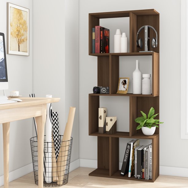 Tabletop Bookshelf, Tree Shape Bookshelf, Book Storage Organizer