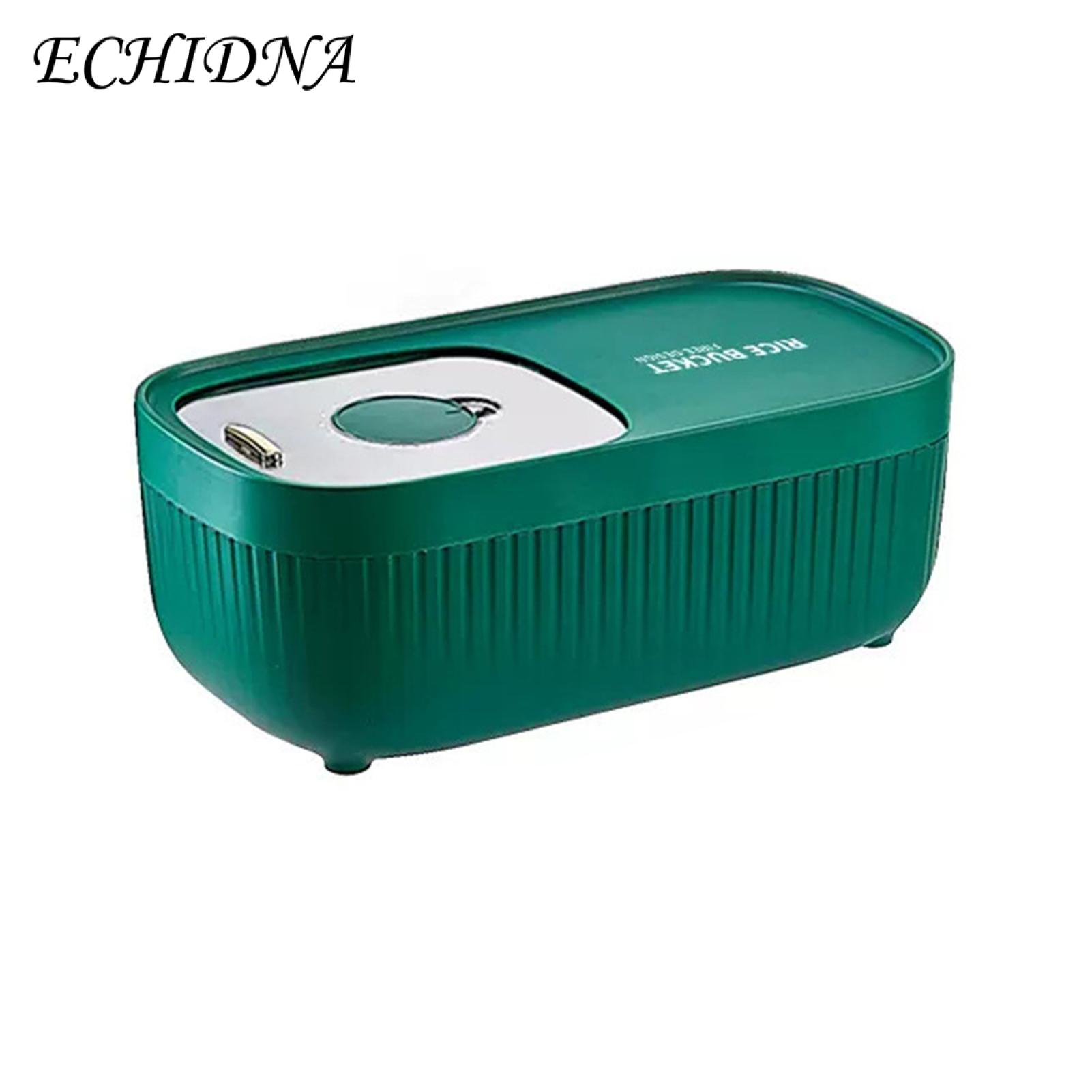 Large Capacity Rice Container 1pc Rice Container Clear Visible Dustproof Lid Large Capacity Airtight Flour Bean Cereal Grain Food Storage Box Holder Bin Kitchen Supplies Rice Storage Box. 