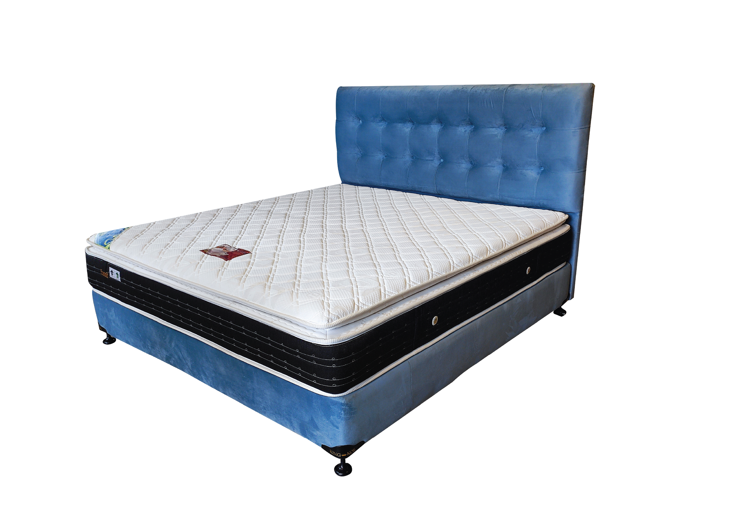 Suyamas Health Rest Pillow Top 12" - King Size Spring Mattress (72" x 72" x 12"). 