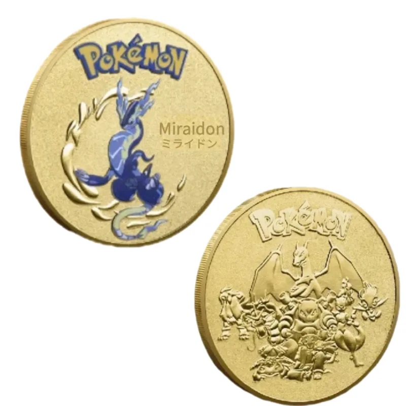 カードダスその他 pokemon coin pokemon cards golden Exquisite Gold Pokemon Coin Anime Collection