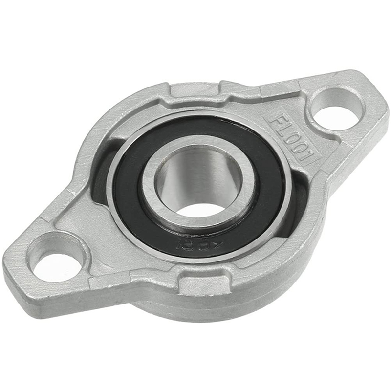 8Pcs KFL001 12mm Zinc Alloy Self Aligning Pillow Block Flange Bearing Rhombic Bearing Housing - View #10