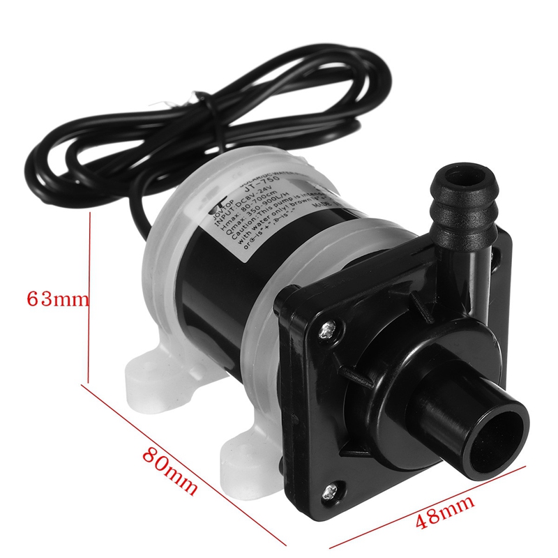 Hot sale brushless Solar Dc Water Pump Circulating Pump Submersible Land Pump Silent High Lift New Brushless Solar Water Pump 12V Mini High Pressure Water Pump 700L/H 5M Lift Pumps Accessories. 