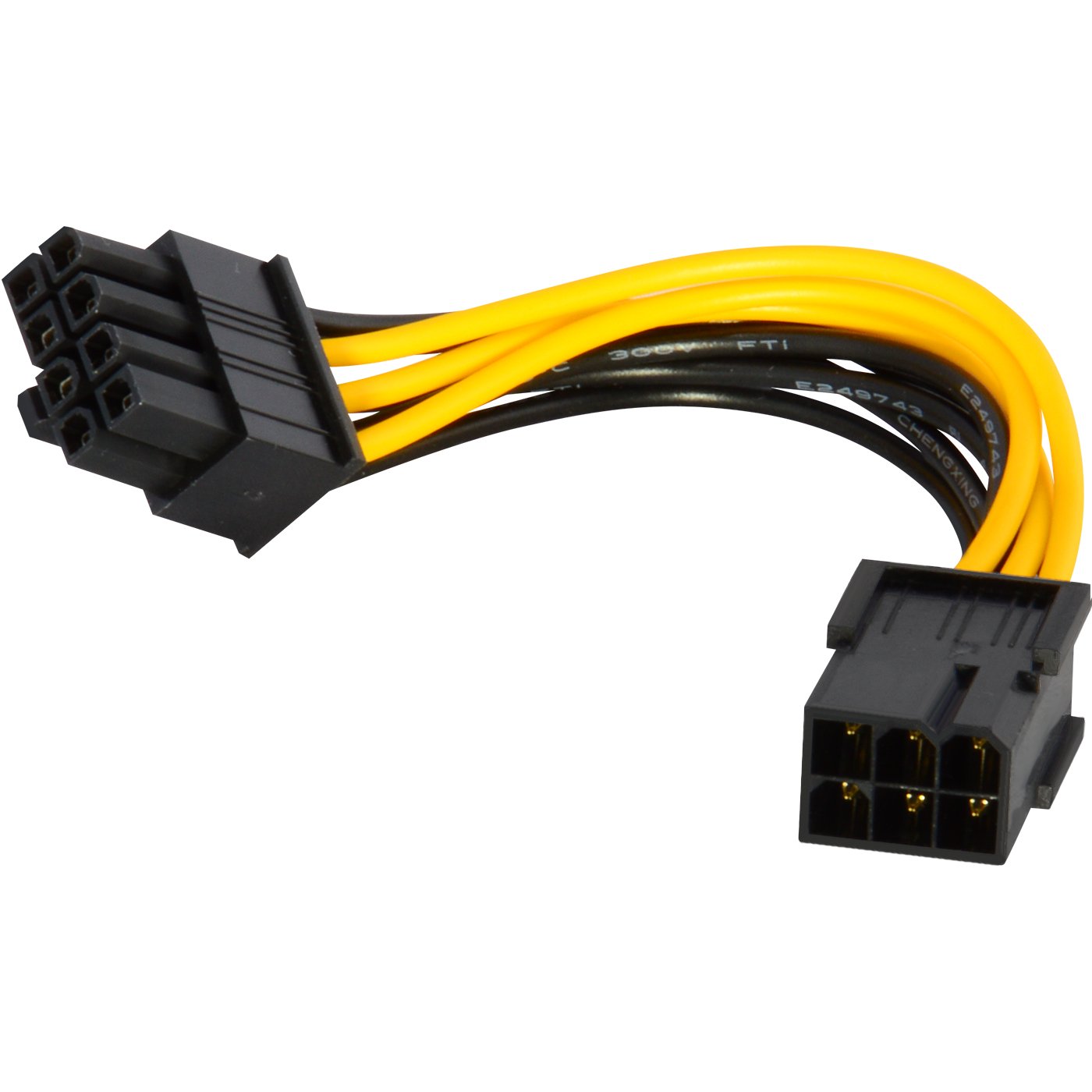 6-pin to 8-pin PCI Express Power Converter Cable for GPU Video Card PCIE PCI-E vga card