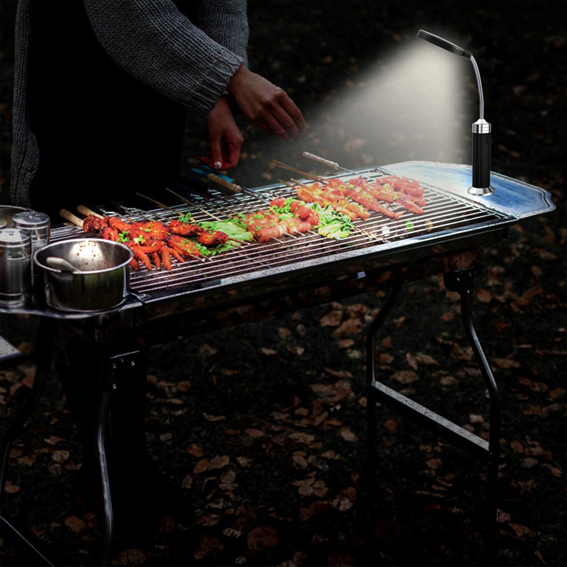 LED BBQ Light Set With Portable Aluminum Body Pack Of BBQ