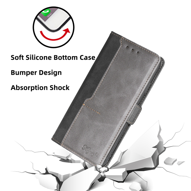 For Blackview A60 Pro Case Flip Leather Magnetic Case Wallet Protective Phone Cover. 