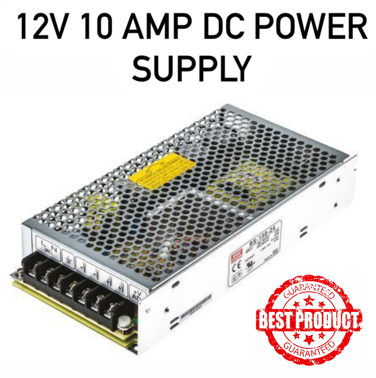 Best quality 12V 10A 120W Switching Power Supply Driver for LED Strip AC  100-240V Input to DC 12V