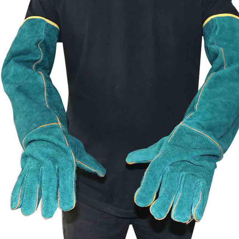 Animal Protection Gloves, Anti-Bite/Anti-Scratch Long-Lasting Bath Training Gloves, Pet Wild Animals. 