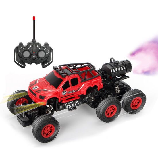 Remote Control Racing Car 6-channel Automatic Demonstration Spray Remote Control Climbing Car With Searchlight | INeedz KUH 5043