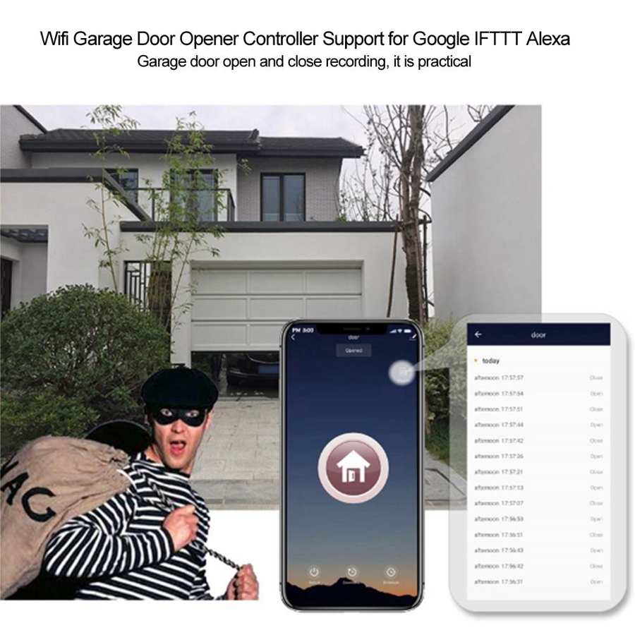 diy alexa garage door opener