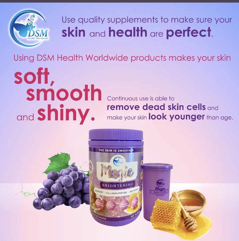 Natural DRINKING Powder Dsm Phyto Magic Mbhp Brightening Glutathione ...