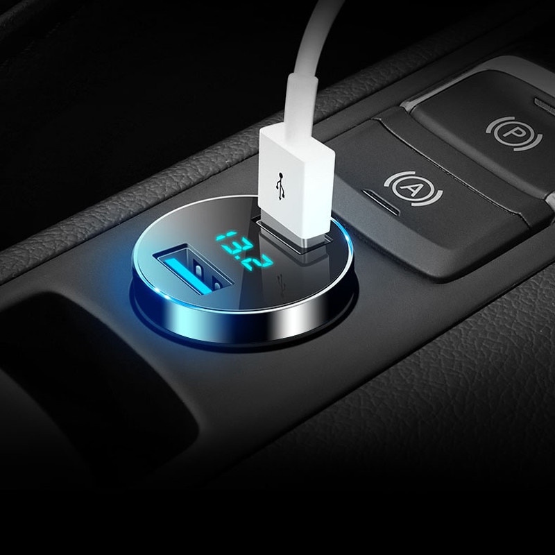 【black】 Car Charger Dual USB Adapter For BMW E46 E52 E53 E60 E90 E91 E92 F30 F20 F10 F13 M3 M6 X1 X3 X5. 
