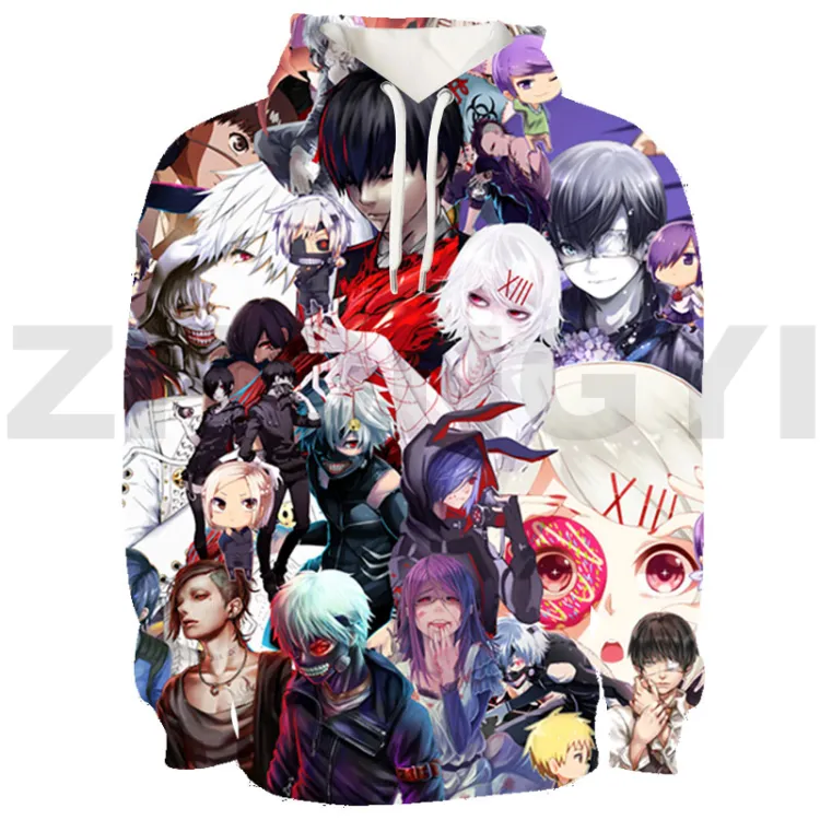 Fashion hoodie hot sale tokyo ghoul