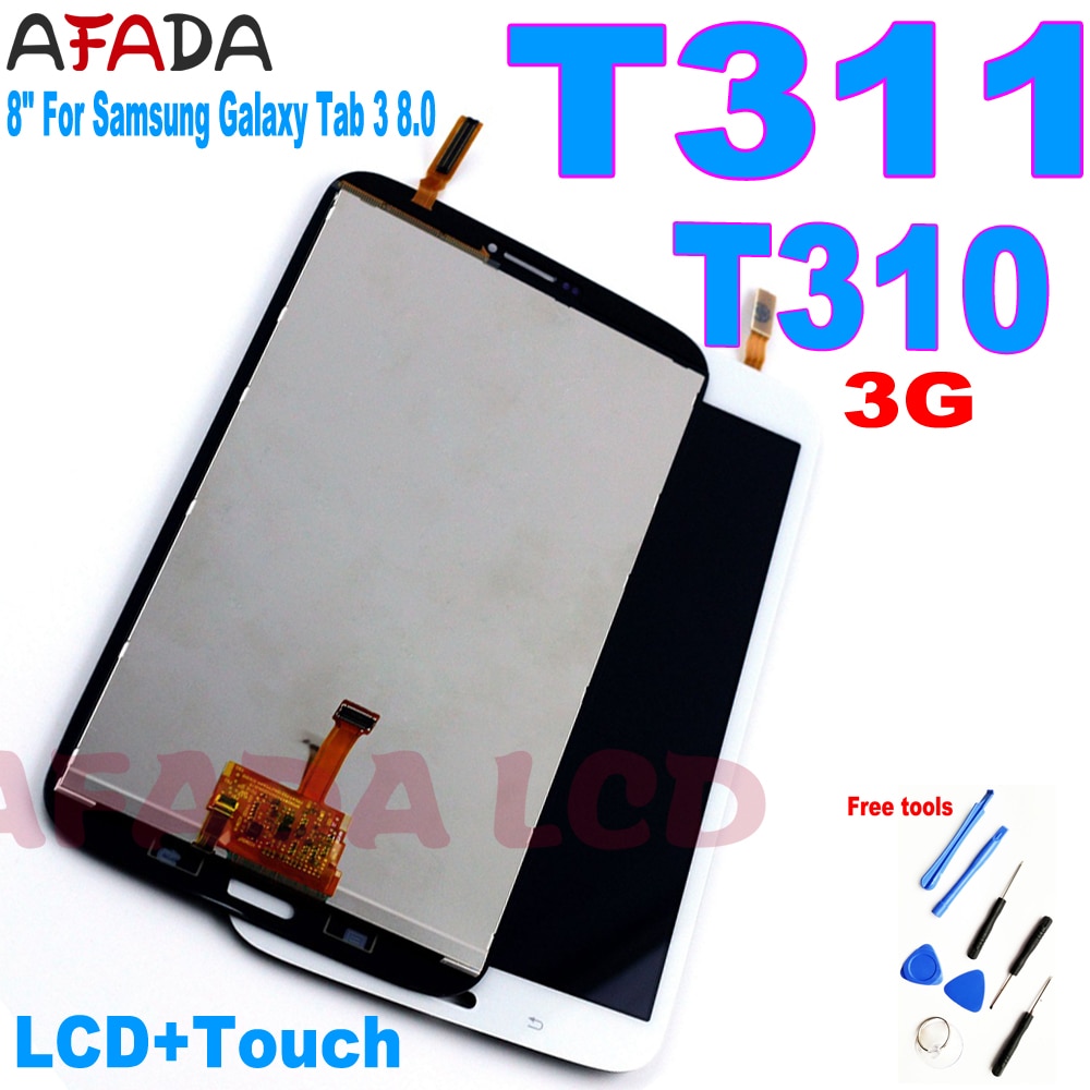 Comprar on-line Para samsung galaxy tab3 8.0 sm-t310 t310 t311 t315 display  lcd + touch screen digitalizador assembly versão wifi | Tablet peças \\  www.expresso-digital.pt
