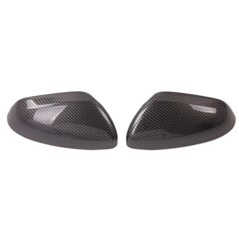 (UKYF) for 2017-2020 MG ZS Carbon Fiber ABS Side Rear View Mirror Cover Trim Stripe Accessories. 