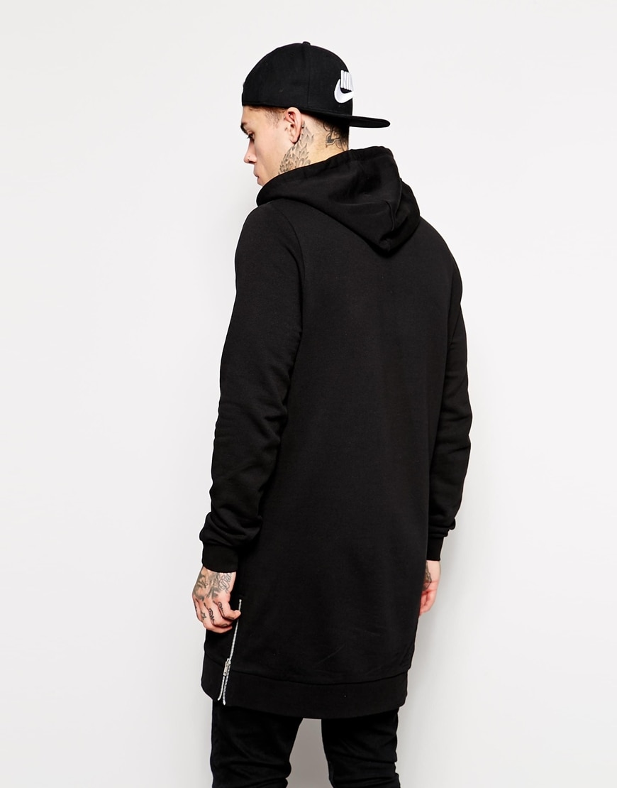 extra long mens hoodie