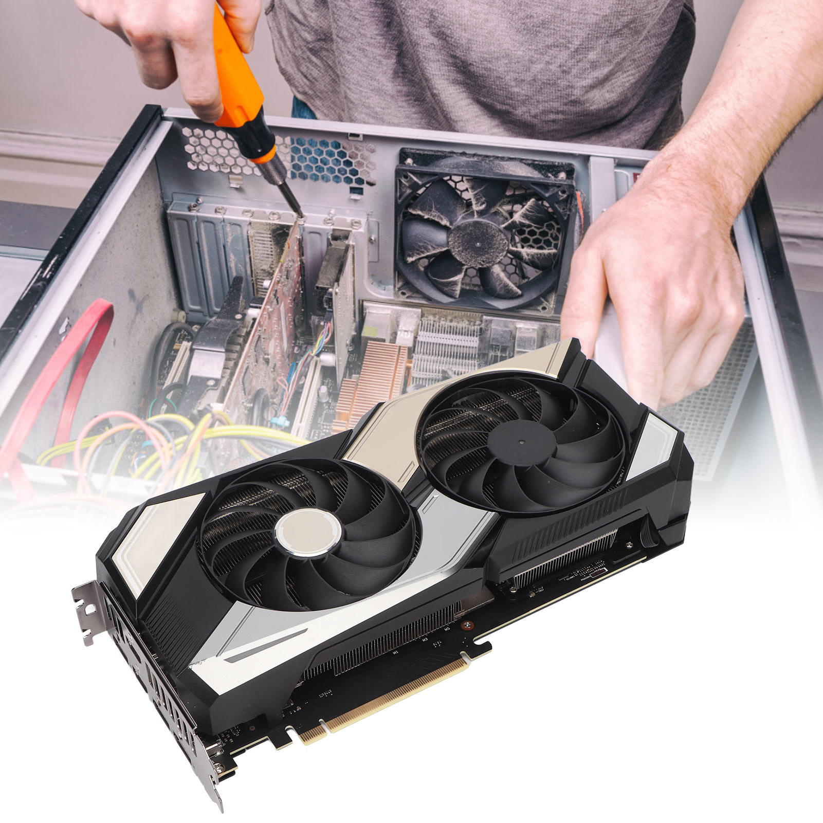 Graphics Card 1815MHz 1845MHz Desktop Graphics Card for Home. 